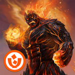 blood of titans: card battles android application logo